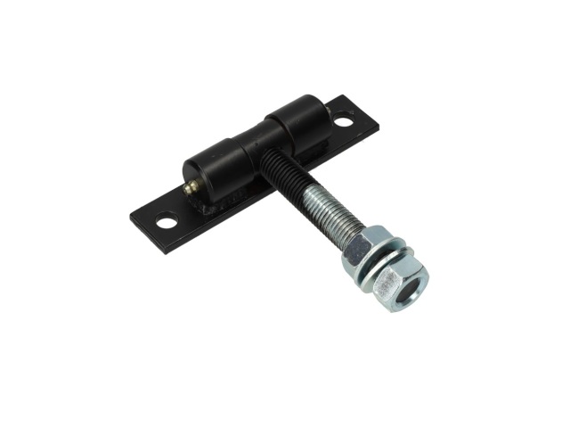 Zawias regulowany do bram i furtek 60mm M12X100mm czarny
