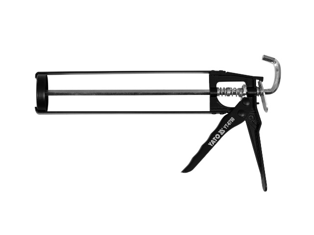 Wyciskacz do silikonu szkieletowy YATO YT-6750 300ml czarny