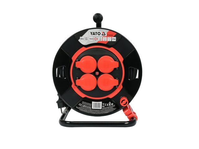 Przedłużacz bębnowy 3×1,5mm 30mb PVC IP44 YT-81053 YATO