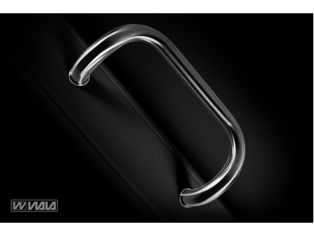 Pochwyt drzwiowy 2-stronny typ M2 300mm WALA czarny RAL 9005 - obrazek 4