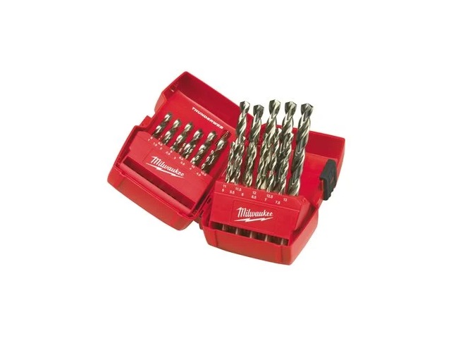 Zestaw wierteł szlifowanych do metalu HSS-G MILWAUKEE 1,0 -10,0mm 19szt.