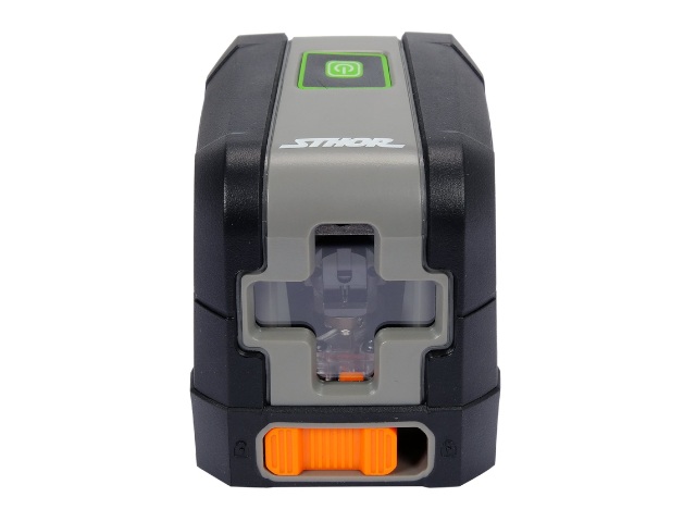 Poziomica laserowa krzyżowa STHOR 18002 zielona