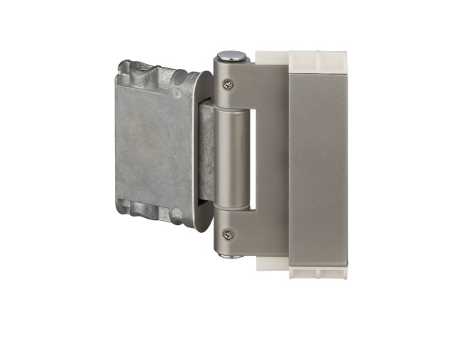 Zawias wpuszczany, SFS intec Easy 3D, do przylgowych drzwi zewnętrznych do 160 kg